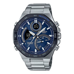 Часы digital-analog 'silver navy' Casio, серебряный ecb-950ydb-2a | silver/navy/white