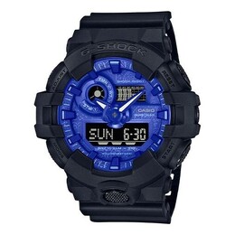 Часы Casio G-Shock Analog-Digital 'Black Blue', черный ga-700bp-1apr | black blue