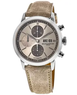 Baume & Mercier Classima Brown Dial Automatic Chronograph Men's Watch Model 10782