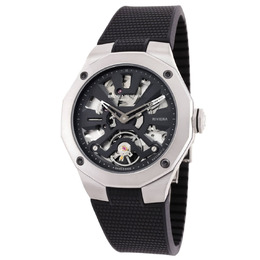 BAUME & MERCIER RIVIERA MEN AUTO BLACK DIAL, MOA10721