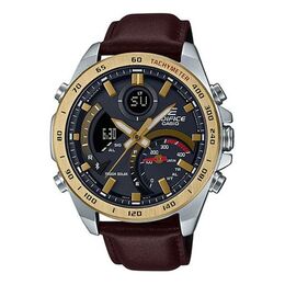 Часы Casio Waterproof EDIFICE Solar Powered Mens Black Analog/Digital Combo, черный ecb-900gl-1a | black