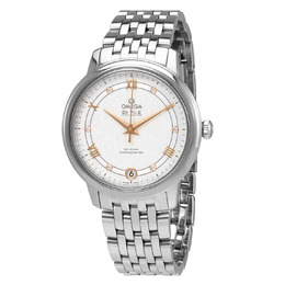 Omega De Ville Prestige Automatic Silver Dial Ladies Watch 424.10.33.20.52.001