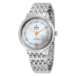 Omega De Ville Mother of Pearl Dial Ladies Watch 424.10.33.20.55.002