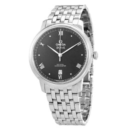Omega De Ville Automatic Chronometer Black Dial Mens Watch 424.10.40.20.01.003