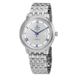 Omega Prestige Co-Axial Automatic Silvery Dial Mens Watch 424.10.40.20.02.001