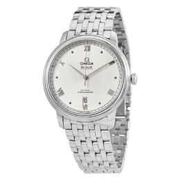 Omega De Ville Prestige Automatic Chronometer Silver Dial Mens Watch 42410402002007