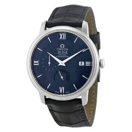 Omega De Ville Prestige Blue Dial Mens Watch 424.13.40.21.03.001