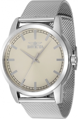 Invicta 48505 Celestial Ivory Dial Mens Quartz Watch