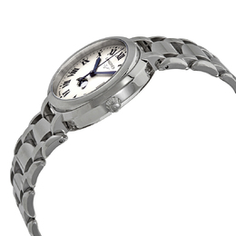 Pre-owned Longines PrimaLuna Quartz Silver Dial Ladies Watch L8.116.4.71.6