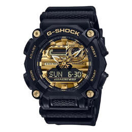 Часы Casio G-Shock Analog-Digital 'Black Gold', черный/золото ga-900ag-1adr | black gold