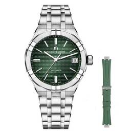 Maurice Lacroix Aikon Automatic Green Dial Watch ai6007-ss00f-630-d
