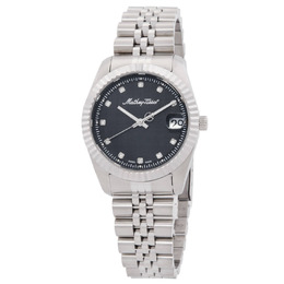 Mathey-Tissot Mathy III Quartz Black Dial Ladies Watch D807AN