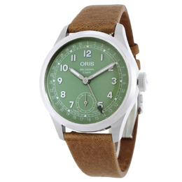 Oris Big Crown Pointer Date Automatic Mens Watch 01 403 7799 Green Dial