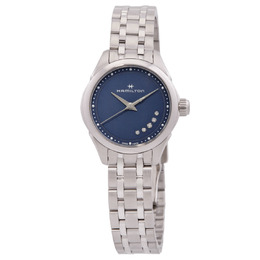 Hamilton H3211140 Jazzmaster Lady Quartz Blue Dial Watch
