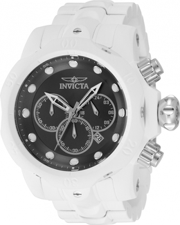 Invicta Venom Phantom Chronograph GMT Quartz Gunmetal Dial Mens Watch 48223