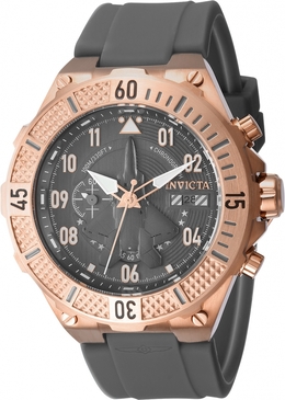 Invicta Aviator Chronograph Quartz Grey Dial Mens Watch 39891