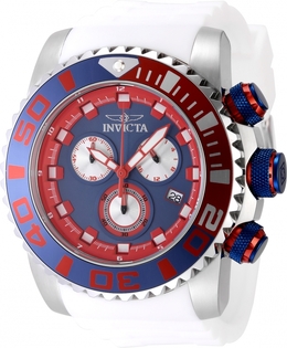 Men's Invicta Sea Hunter Chronograph GMT Quartz Watch 48989