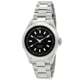 Oris Big Crown Automatic Diamond Black Dial Ladies Watch Ref. 01 531 7797