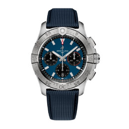 Breitling Avenger Chronograph Automatic Chronometer Blue Dial Mens Watch AB0146101C1X1