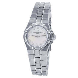 Pre-owned Vacheron Constantin Overseas Diamond Quartz Ladies Watch 16550/423A-8881