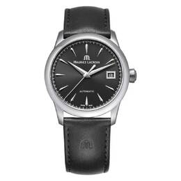 Maurice Lacroix 1975 Automatic Black Dial Watch, Article: 756007-ss001-330-2
