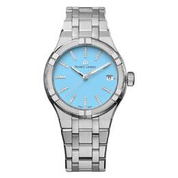 Maurice Lacroix Aikon Quartz Light Blue Dial Watch ai1106-ss002-450-1