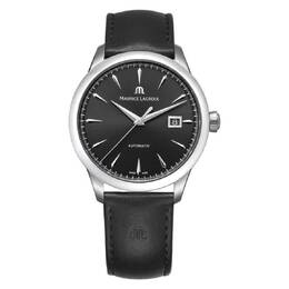ML 1975 Automatic Black Dial Watch 756008-SS001-330-2