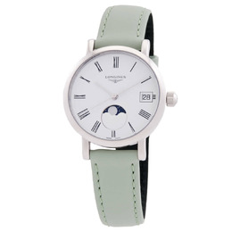 Longines Elegant Collection Moonphase Quartz Ladies Watch L4.330.4.11.0