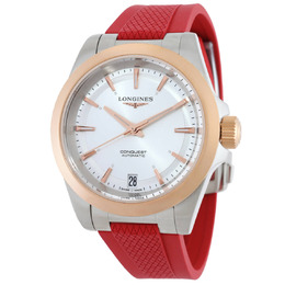 Longines Conquest Automatic Silver Dial Watch L3.430.5.72.9