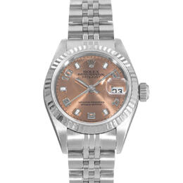 Pre-owned Rolex Datejust 26 Pink Dial Automatic Ladies Watch with Article PSJ