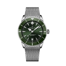 Breitling Superocean Heritage Automatic Green Dial Mens Watch AB3111361L1A1