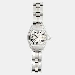 Cartier Roadster W62016V3 Quartz Silver Stainless Steel Women's Wristwatch 30 mm 1198944