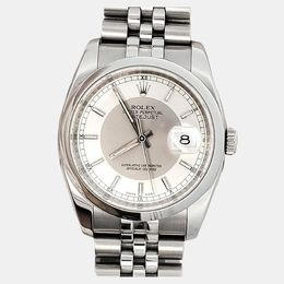 Rolex Datejust 116200 Automatic Silver Stainless Steel Men's Wristwatch