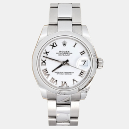 Rolex Datejust 178240 - White Dial Stainless Steel Women's Watch