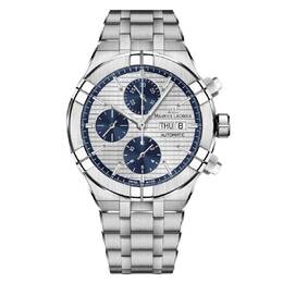 Maurice Lacroix Aikon Chronograph Automatic Silver Dial Mens Watch