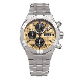 Maurice Lacroix Aikon Titanium Chronograph Automatic Mens Watch ai6038-tt032-530-1