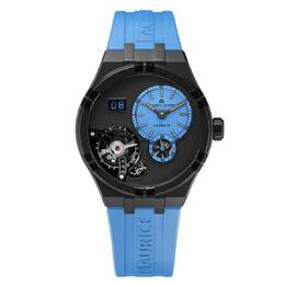 Maurice Lacroix Aikon Master Grand Date Automatic Blue Dial Mens Watch ai6118-dlb0j-430-h