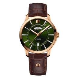 Maurice Lacroix Pontos Automatic Green Dial Watch PT6358-BRZ01-63E-3