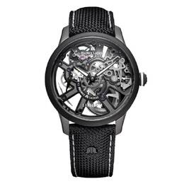 Maurice Lacroix Masterpiece Skeleton Label Noir Hand Wind Watch mp7228-dlb04-090-2