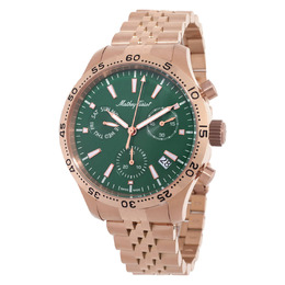 Mathey-Tissot Type 22 Chronograph Quartz Green Dial Mens Watch H1822CHRV