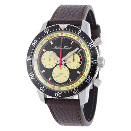 Mathey-Tissot 1968 Chronograph Automatic Black Dial Mens Watch H1968CR