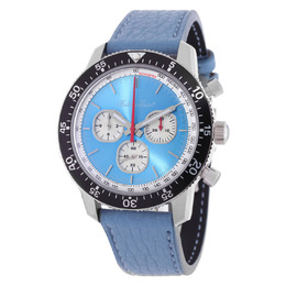Mathey-Tissot 1968 Chronograph Automatic Blue Dial Mens Watch H1968SK