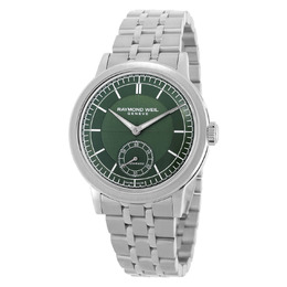 Raymond Weil Millesime Automatic Green Dial Mens Watch 2930-ST-52001