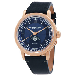 Raymond Weil Millesime Blue Dial Mens Automatic Watch 2945-pc5-50001