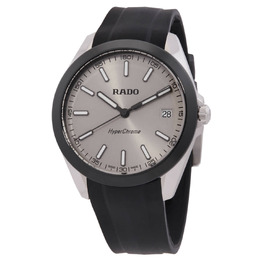 Rado HyperChrome Quartz Rhodium Sunray Dial Mens Watch R32280109