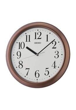 Часы настенные QXA787B Seiko, коричневый 4517228838279 | braun