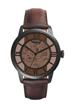 Мужские автоматические часы Townsman ME3098 Fossil, коричневый 4053858564992 | braun