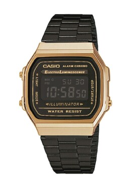 Часы цифровые A168WEGB-1BEF Casio, цвет Gold Schwarz 4549526127144 | gold schwarz