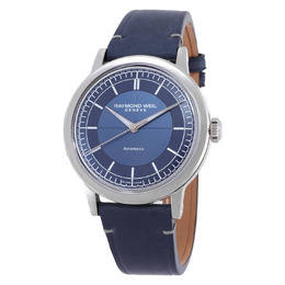 Raymond Weil Millesime Automatic Blue Dial Mens Watch Model: 2925-stc-50001