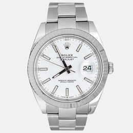 Rolex Datejust 126334 - Automatic Chronometer White Dial Stainless Steel